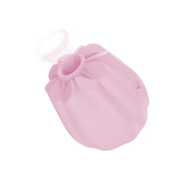 FRISKY BUSINESS SG Vibrators Rosy Passion RoseShaped Vibrating Sucking Vibrator