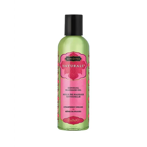 Kama Sutra Kama Sutra Naturals Massage Oil 2 Oz Strawberry Dreams Couples