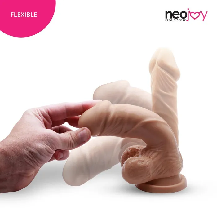 Neojoy Dildos Neojoy Realistic Cock Dildo With StrapOn Dong Pegging Flesh 18cm 71 inch