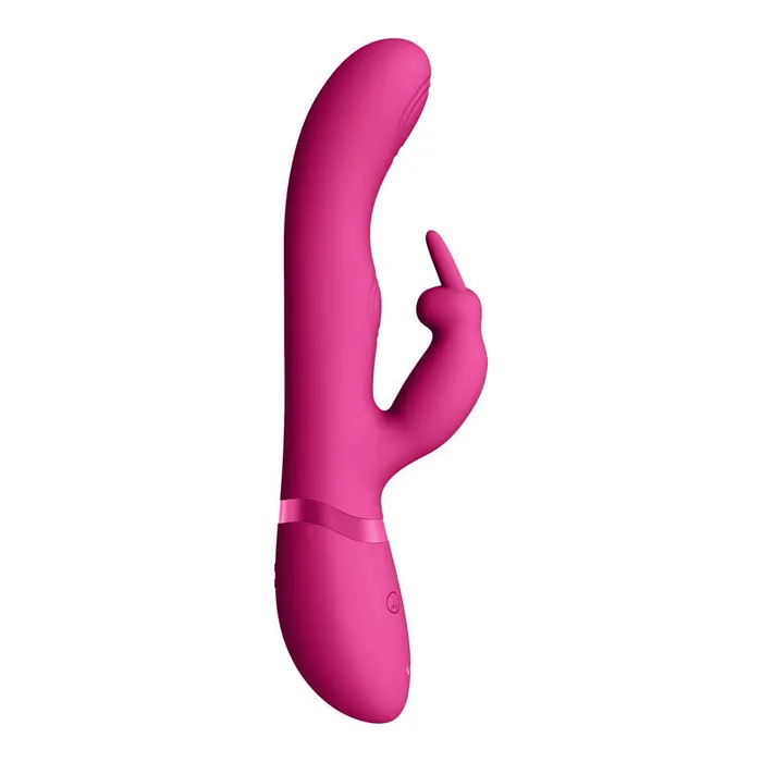 Shots Toys Vibrators Shots Vive May Dual Pulse Wave Vibrating C spot GSpot Rabbit Pink