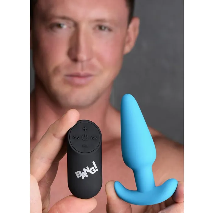 Bang Remote Control 21X Vibrating Silicone Butt Plug Anal