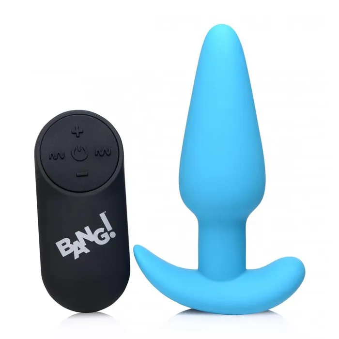 Bang Remote Control 21X Vibrating Silicone Butt Plug Anal