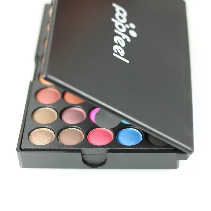 Popfeel Couples PromotionsPopfeel 120 Colors EyeshadowPalette Makeup Kit Set brush Make Up KBeauty MZ003