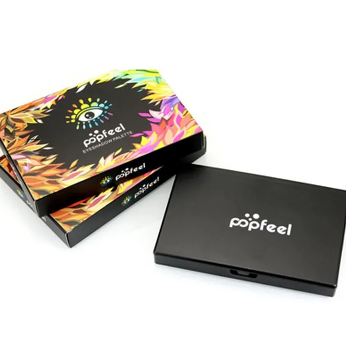 Popfeel Couples PromotionsPopfeel 120 Colors EyeshadowPalette Makeup Kit Set brush Make Up KBeauty MZ003