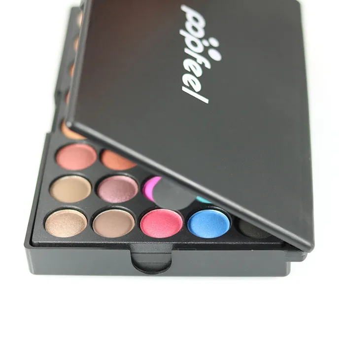 Popfeel Couples PromotionsPopfeel 120 Colors EyeshadowPalette Makeup Kit Set brush Make Up KBeauty MZ003