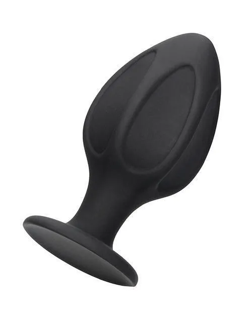 Shots America LLC Anal Shots Ouch Diamond Shape Butt Plug Set Black