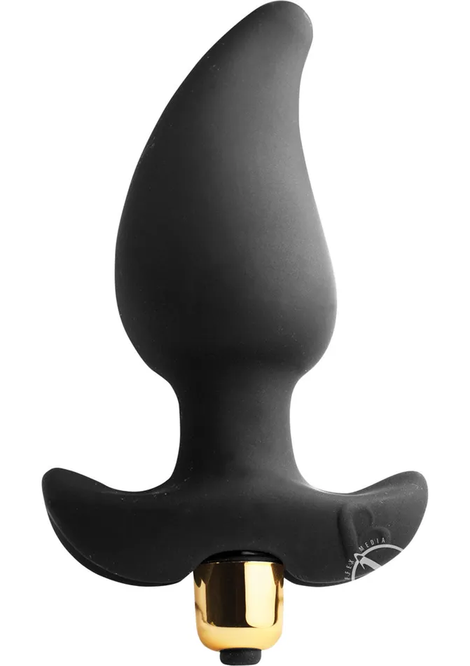 Anal Butt Quiver Vibrating Silicone Butt Plug Rocks Off
