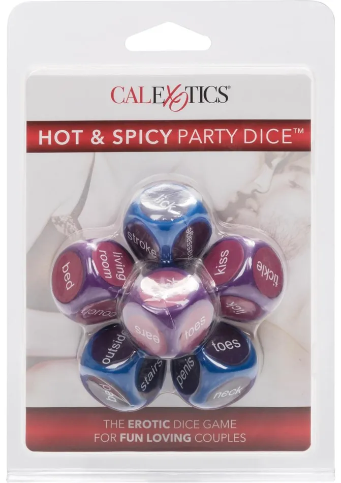 CalExotics Vibrators Hot and Spicy Party Dice