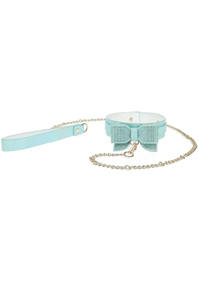Ouch Paris Collection Collar with Leash Ouch Female Sex Toys