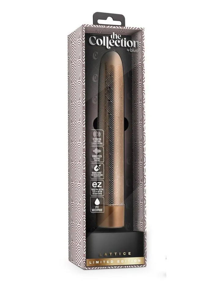 The Collection Female Sex Toys The Collection Lattice Slimline Vibrator