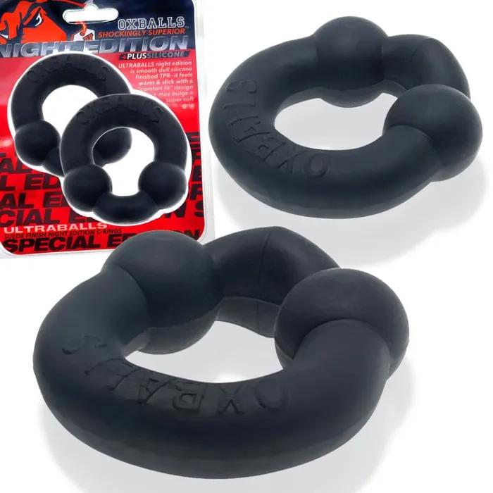 OxBalls Ultraballs Cockring Night Vibrators