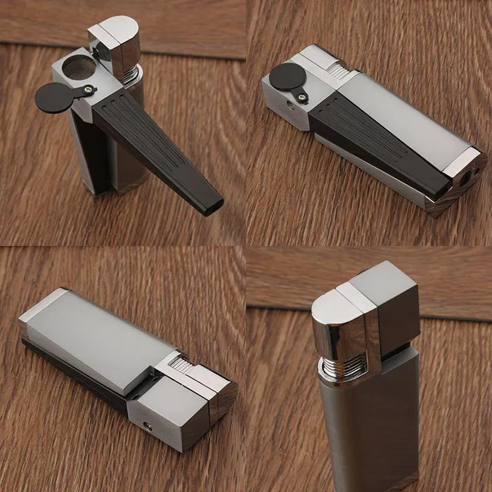 Pipe Lighter Creative Foldable Metal Lighter Piper Smoking Mens Smoking Gadget cj Female Sex Toys